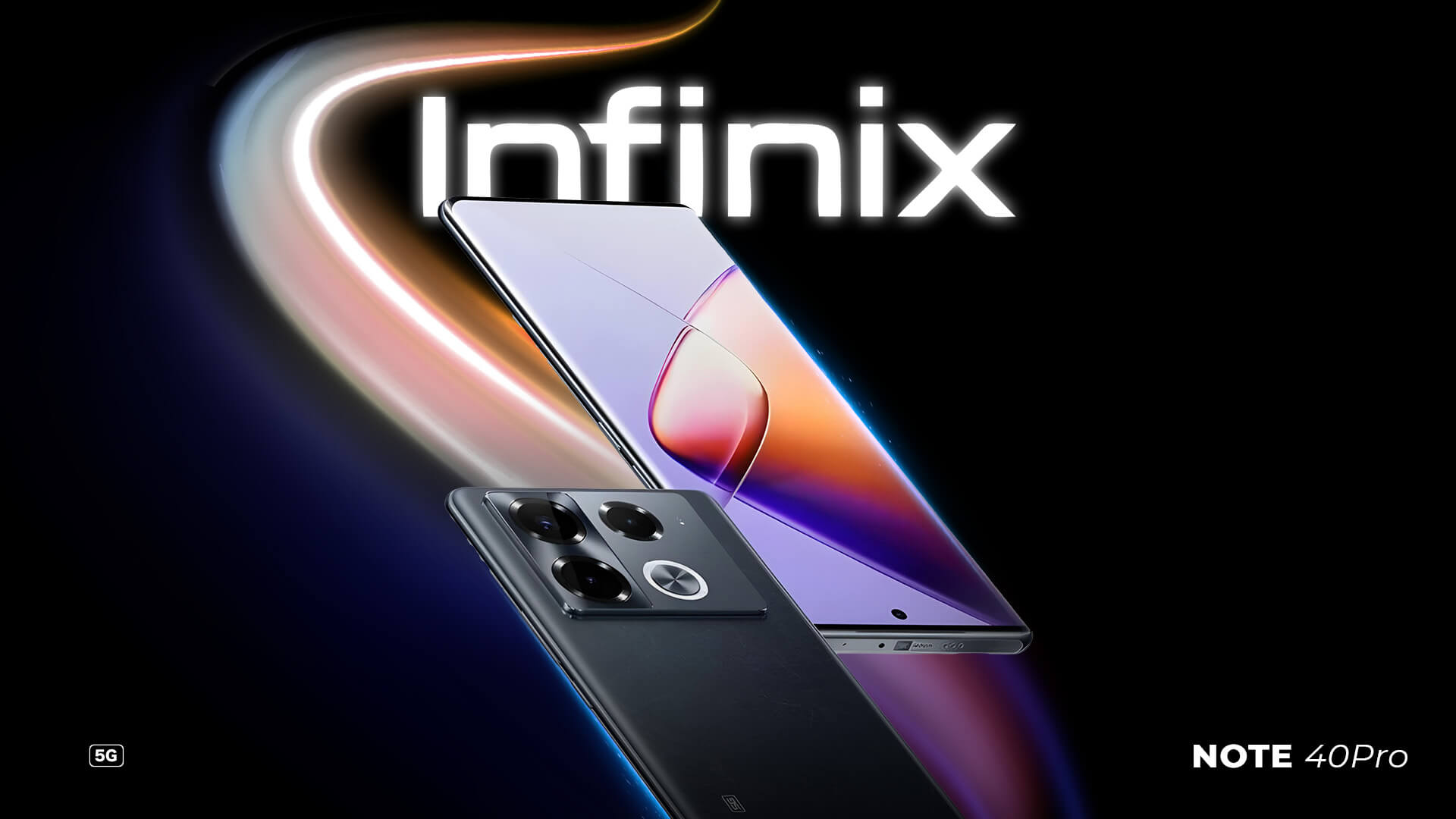 Infinix smartphone campaign by Emerald Ventures showcasing high performance and sleek design.